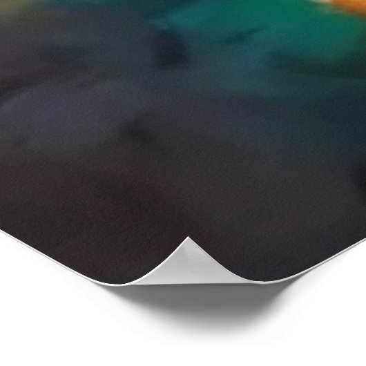 Basque Shepherd - Dog Portrait Poster (Hoek)