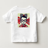 Basquiat Geïnspireerde Mode: Grafisch T-shirt voor (Achterkant)