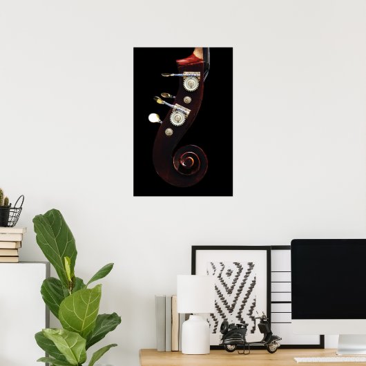 Bass 2-wapn poster (Thuiskantoor)