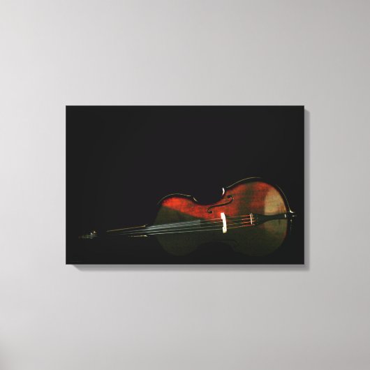 Bass 3 24x16 (60x40cm) waca canvas afdruk (Voorkant)