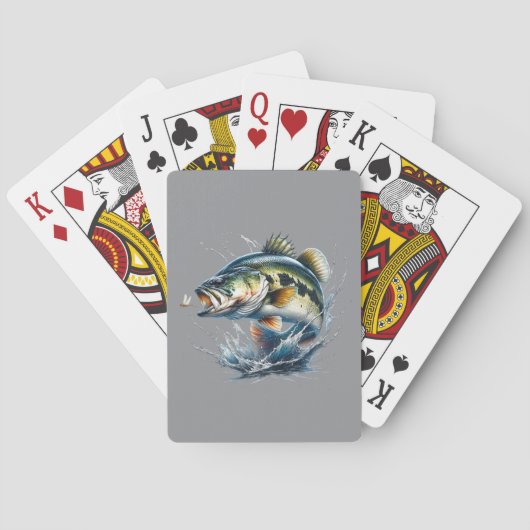 Bass-afspeelkaarten Pokerkaarten (Achterkant)