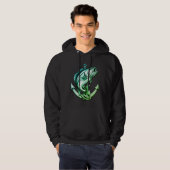 Bass and Anchor Hoodie (Voorkant volledig)