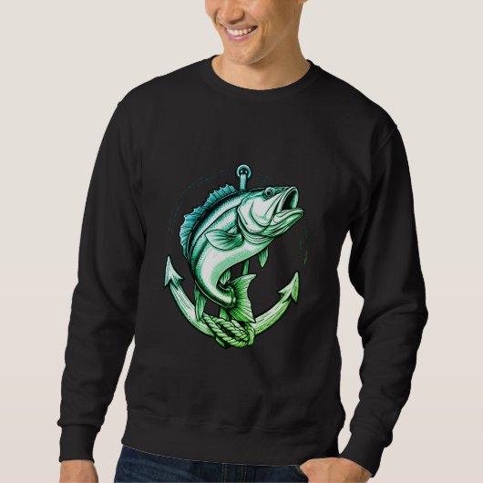 Bass and Anchor Sweatshirt (Voorkant)