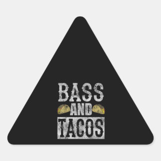 Bass And Tacos Funny Taco Bass Guitar Sticker