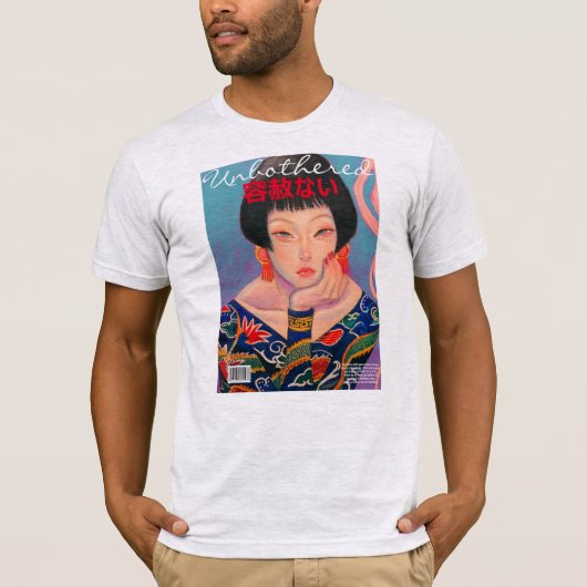 Bass Art cover magazine T-shirt (Voorkant)