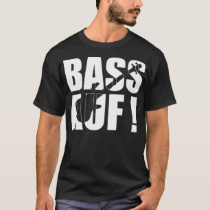 BASS AUF grappig bassist cadeau T-shirt