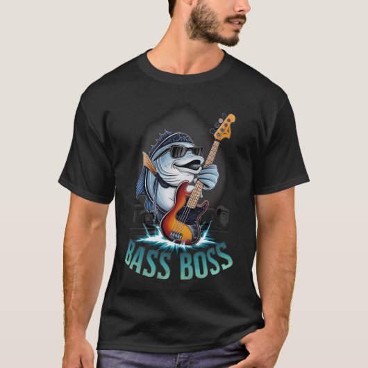 Bass Baas T-shirt (Voorkant)