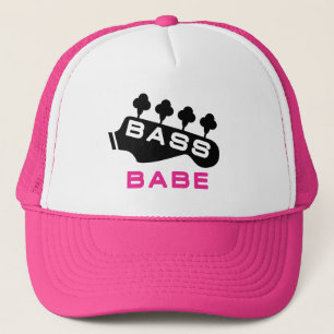 Bass Babe cadeau voor bassist Trucker Pet
