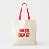 Bass Beast Totebag Tote Bag (Voorkant)