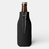 Bass Boss Bottle Cooler in Goud (Fles Achterkant)