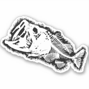 BASS & BOTTEN White Sticker