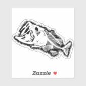 BASS & BOTTEN White Sticker (Vel)