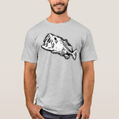 BASS & BOTTEN White T-shirt (Voorkant)