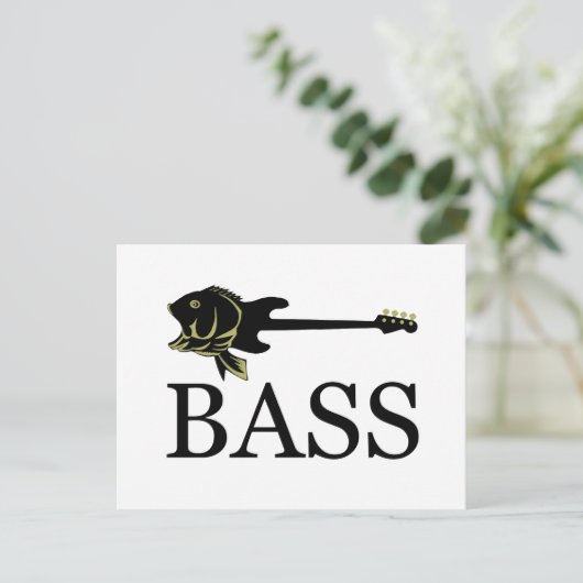 BASS BRIEFKAART (Staand voorkant)