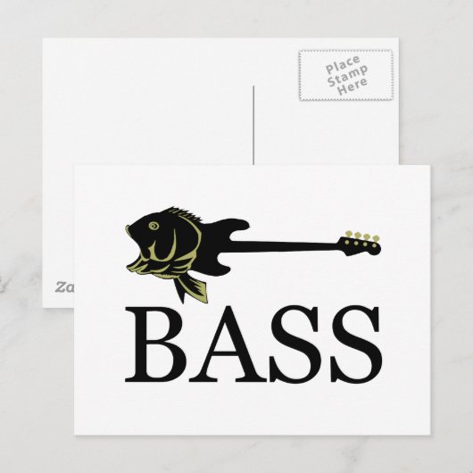 BASS BRIEFKAART (Voorkant / Achterkant)