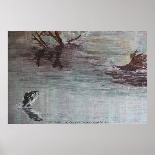 Bass-buiging Poster (Voorkant)