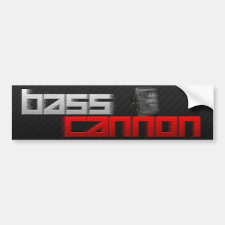 Bass Cannon Bumpersticker