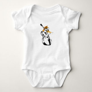 Bass Cat Baby Groei Romper