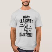 Bass Clarinet, Brain Freeze T-shirt (Voorkant)