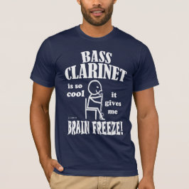 Bass Clarinet, Brain Freeze T-shirt