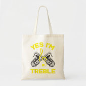 Bass Clarinet Clarinetist Clarinet Player Ja Im T Tote Bag (Voorkant)