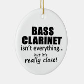 Bass Clarinet is niet alles Keramisch Ornament (Rechts)