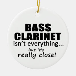 Bass Clarinet is niet alles Keramisch Ornament