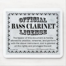 Bass Clarinet-licentie