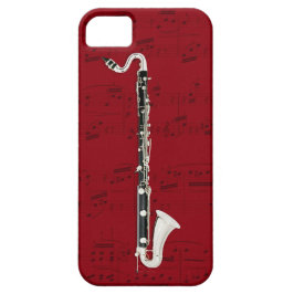 Bass Clarinet & muziektelefoon draagtas. Kies kleu Case-Mate iPhone Case
