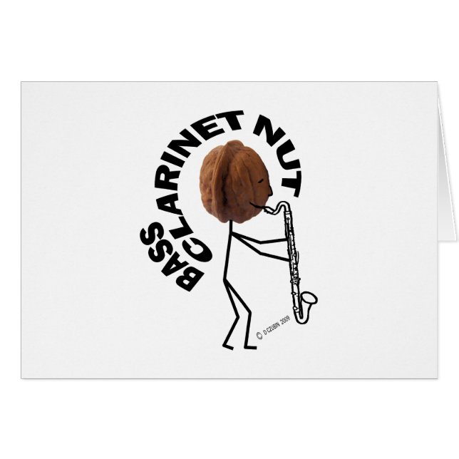 Bass Clarinet Nut (Voorkant Horizontaal)
