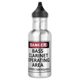 Bass Clarinet Operating Area Waterfles
