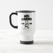 Bass Clarinet Play Boy Travel Mug Reisbeker (Links)