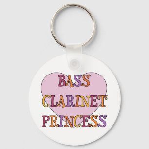 Bass Clarinet Princess Sleutelhanger