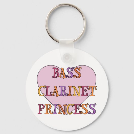 Bass Clarinet Princess Sleutelhanger (Voorkant)