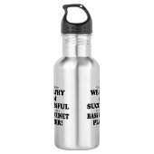 Bass Clarinet Wealthy & Succesvol Waterfles (Achterkant)