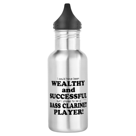 Bass Clarinet Wealthy & Succesvol Waterfles (Links)