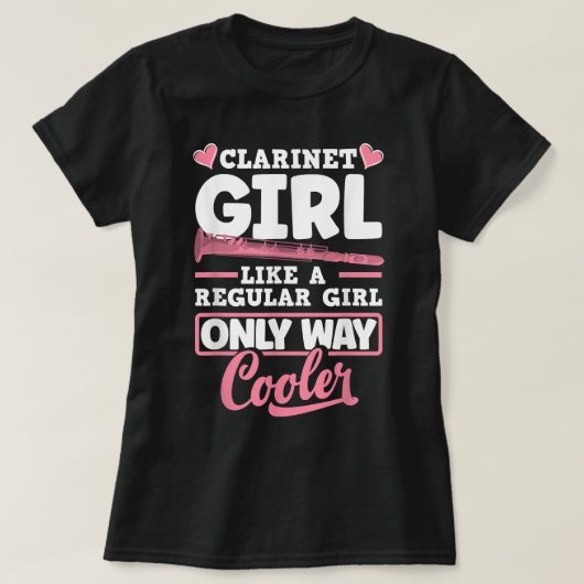 Bass Clarinetist Clarinet Player Clarinet T-shirt (Design voorkant)