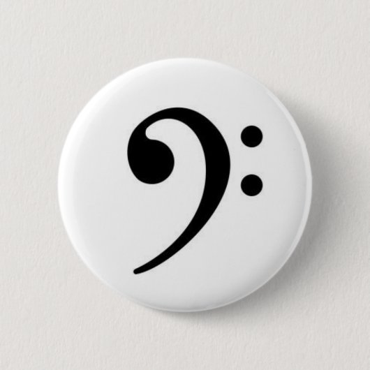 Bass Clef Button (Voorkant)
