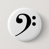 Bass Clef Button (Voorkant)