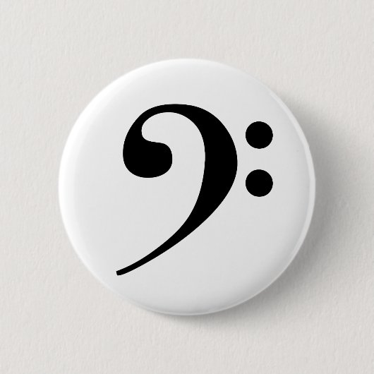 Bass Clef Button (Voorkant)