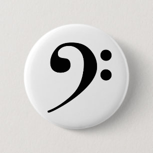 Bass Clef Button