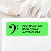 Bass Clef Etiket (Insitu)