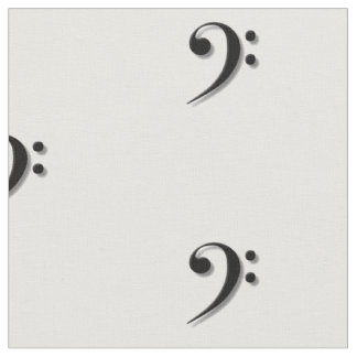Bass Clef Fabric van Leslie Harlow Stof