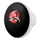 Bass Clef Gift Creative Music Design Musician Keramische Knop (Rechts)