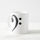 Bass Clef Koffiemok (Voorkant links)