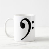 Bass Clef Koffiemok (Links)