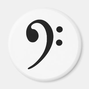 Bass Clef Magneet