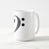 Bass Clef-Mok Koffiemok (Voorkant rechts)