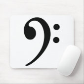 Bass Clef Muismat (Met muis)