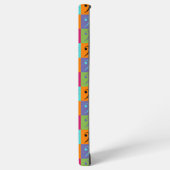 Bass Clef Musical Pattern Samsung Galaxy Hoesje (Linkerkant)